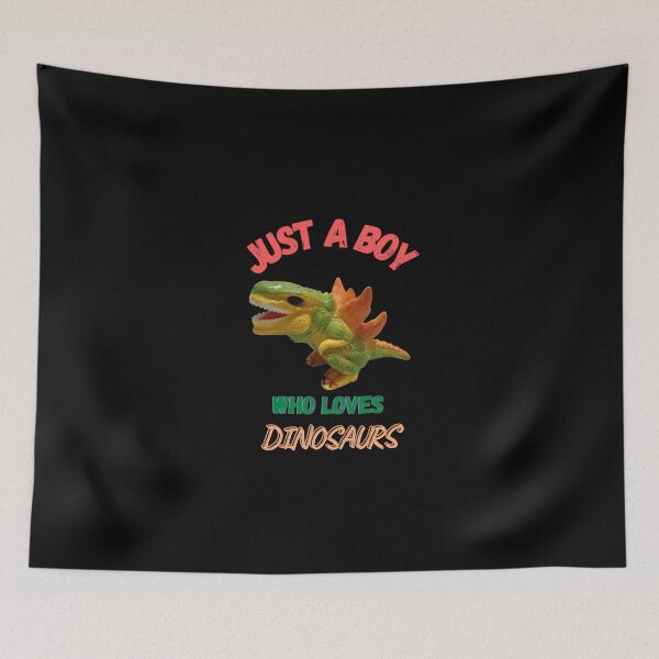 Item preview, Just A Boy Who Loves Dinosaurs designed and sold by JoLiShop.