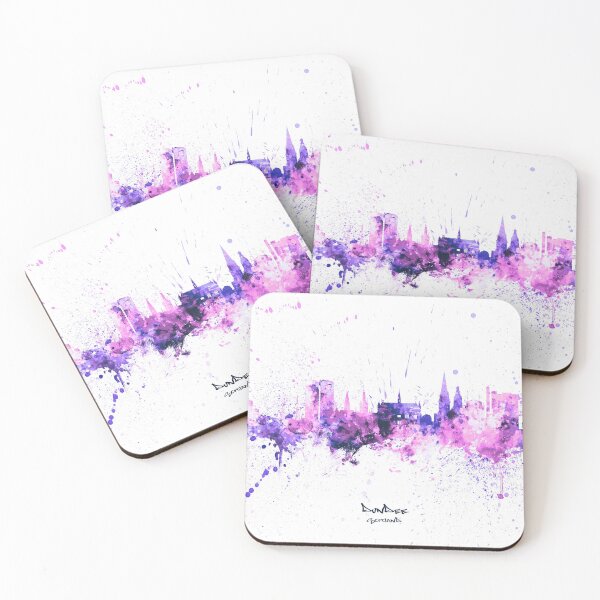 Item preview, Dundee Scotland Skyline designed and sold by ArtPrints.