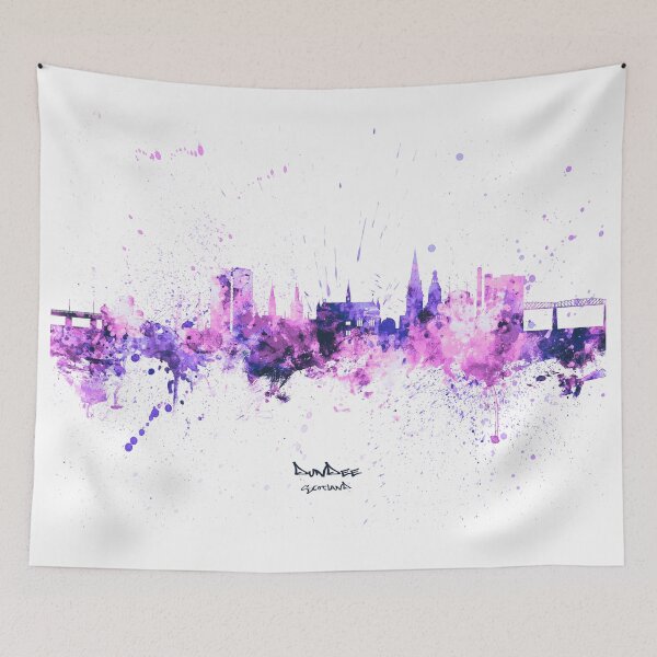 Item preview, Dundee Scotland Skyline designed and sold by ArtPrints.