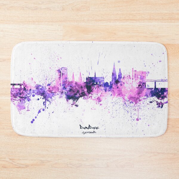 Item preview, Dundee Scotland Skyline designed and sold by ArtPrints.