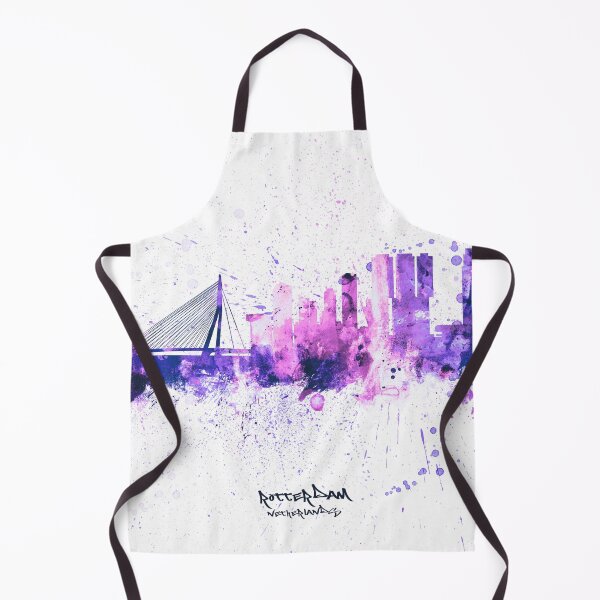 Item preview, Rotterdam The Netherlands Skyline designed and sold by ArtPrints.