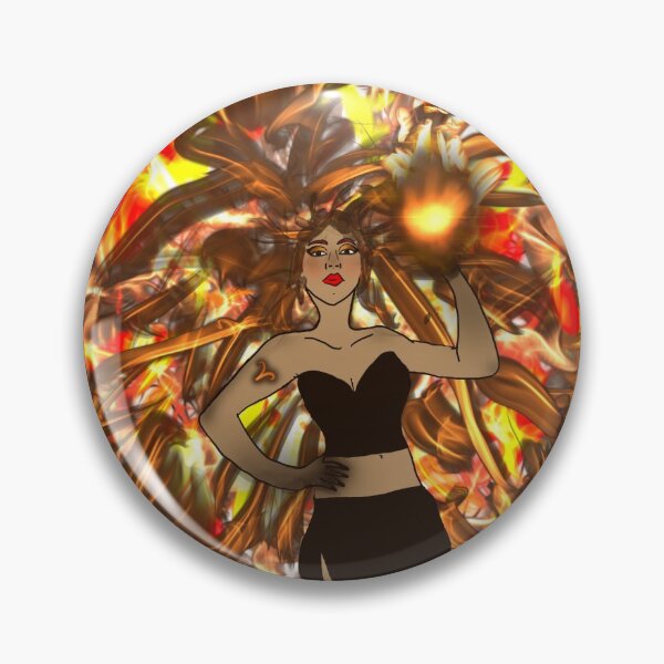 Item preview, Aries season fire goddess  designed and sold by Love-M-designs.