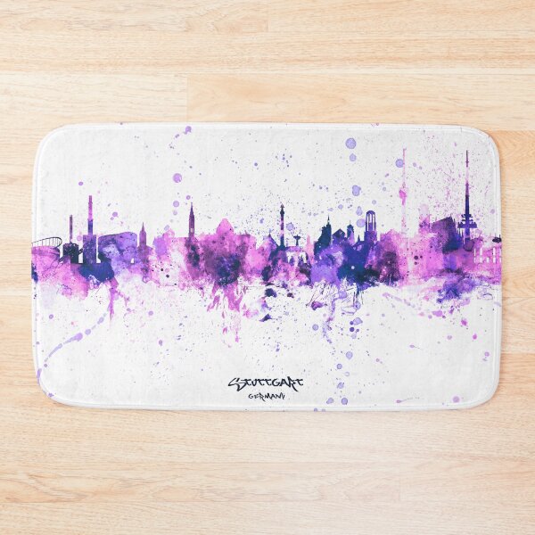 Item preview, Stuttgart Germany Skyline designed and sold by ArtPrints.