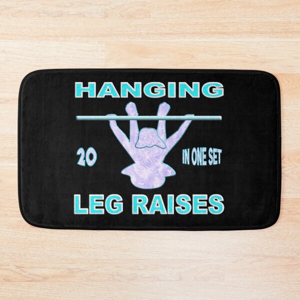 Item preview, WELCOME BACK TO THE GYM - 20 HANGING LEG RAISES IN ONE SET - FOR WOMEN WHO LOVE CALISTHENICS designed and sold by Ralek.
