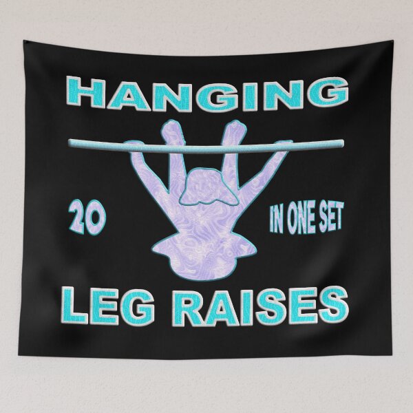 Item preview, WELCOME BACK TO THE GYM - 20 HANGING LEG RAISES IN ONE SET - FOR WOMEN WHO LOVE CALISTHENICS designed and sold by Ralek.