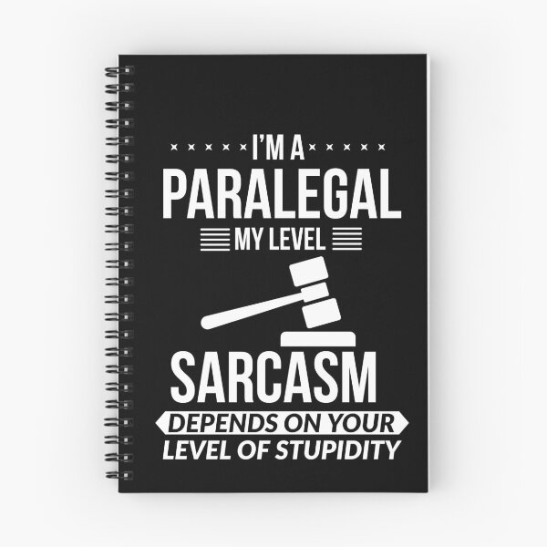 Item preview, Paralegal My Level Sarcasm Depends On Your Level Of Stupidity designed and sold by Luna1Shop.