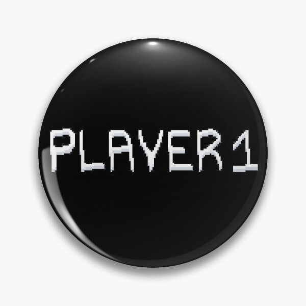 Item preview, Pixelated Player One designed and sold by For the love of Pixels.