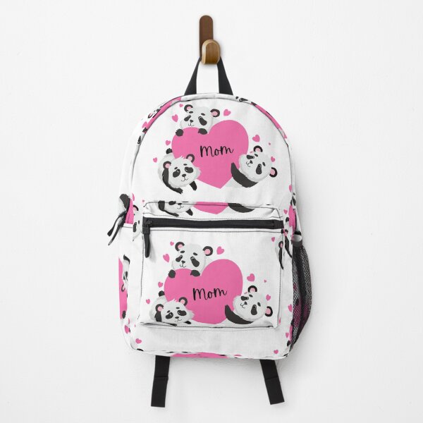 Item preview, Cute Pandas with Pink Hearts For Mom designed and sold by MamaSweetea.
