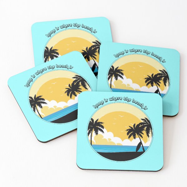 Item preview, Home Is Where The Beach Is designed and sold by UrahGo.