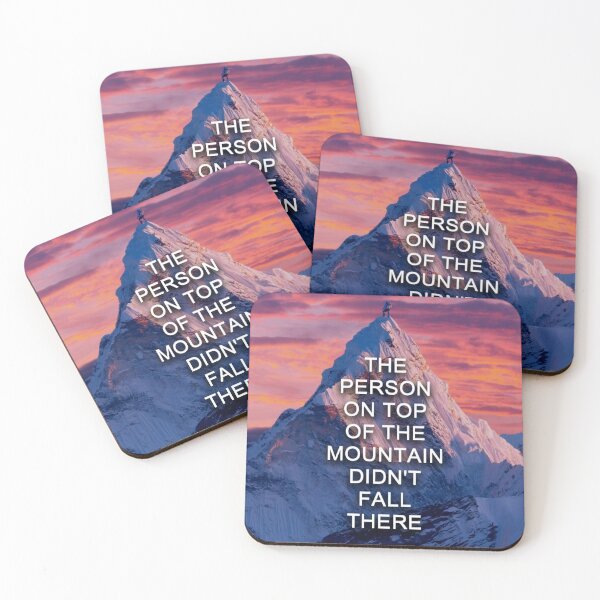 Item preview, 'Success Mountain' Life & Entrepreneurship Motivation designed and sold by ZoomOutlet.