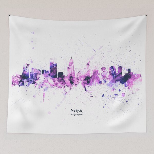 Item preview, Perth Australia Skyline designed and sold by ArtPrints.