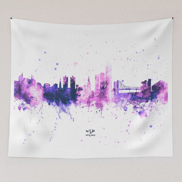Item preview, Oslo Norway Skyline designed and sold by ArtPrints.