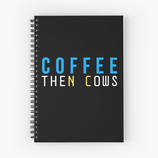 Item preview, Coffee Then Cows - Cow Lovers designed and sold by sasijaya.