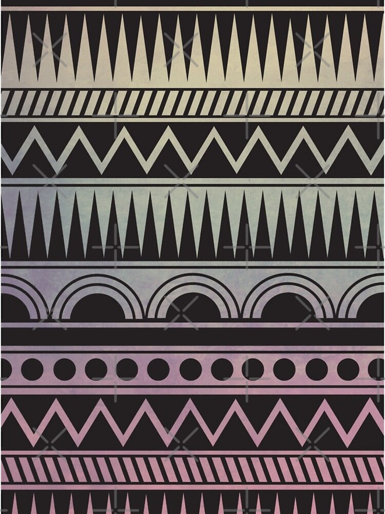Thumbnail 5 of 5, iPhone Case, Aztec Design - Ombre designed and sold by emilysmithart.
