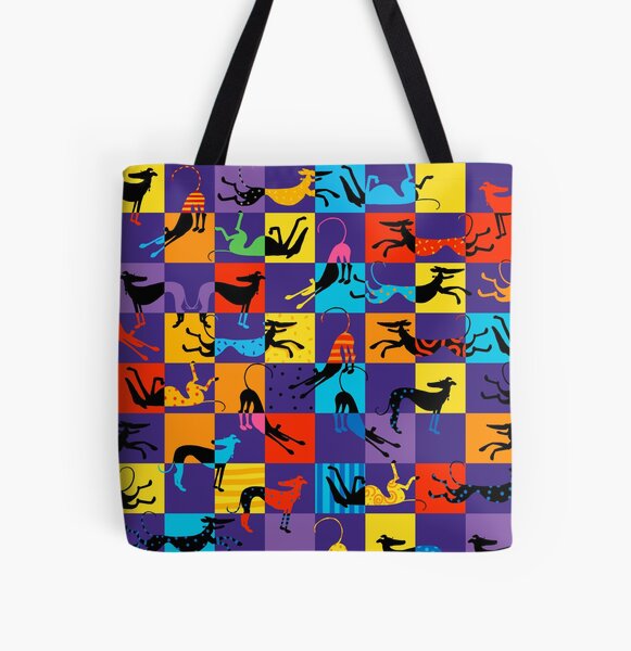 Hand Painted Bag Pop Art Bag Painted Shopping Bag Gift for 