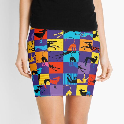 Greyhound Mini Skirts for Sale Redbubble