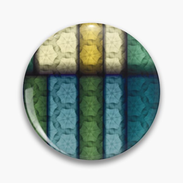 Item preview, Stained Glass Abstract with Teal, Yellow, Orange, and Green designed and sold by BoundedChaos.