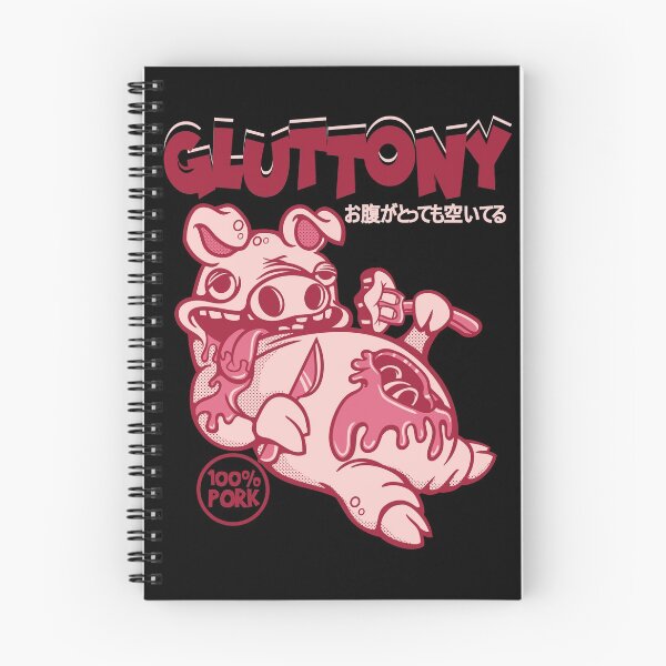 Item preview, The Gluttony Pig designed and sold by pixeldsigns.