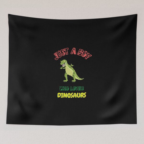 Item preview, Just A Boy Who Loves Dinosaurs designed and sold by JoLiShop.
