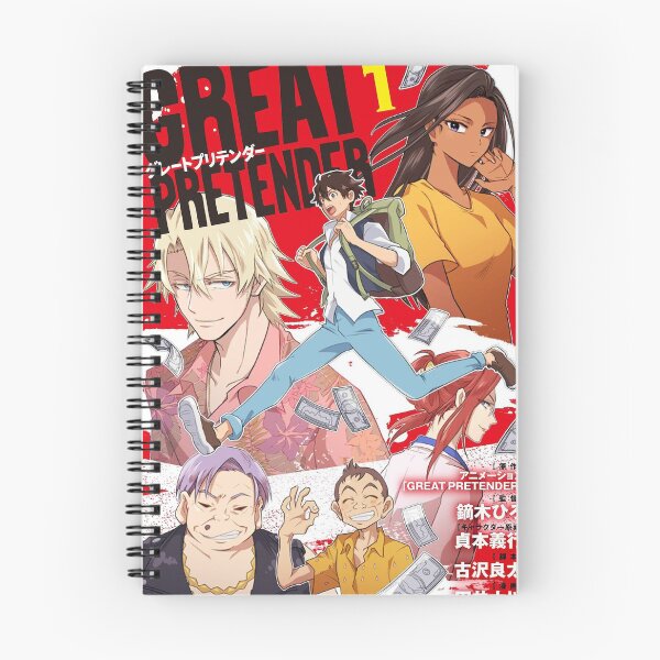 Item preview, Great Pretender Main Characters Spread #4 designed and sold by thePeachPit.