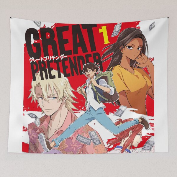 Item preview, Great Pretender Main Characters Spread #4 designed and sold by thePeachPit.