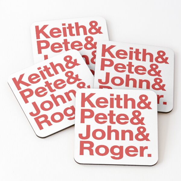 Item preview, Keith Pete John Roger designed and sold by BandLineups.