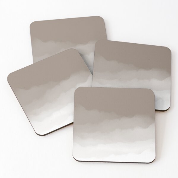 Item preview, Taupe Watercolor Ombre (taupe/white) designed and sold by Design Minds Boutique.