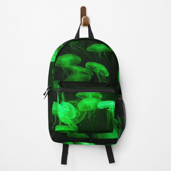 Item preview, Jellyfish Aurelia aurita green translucent color and dark background designed and sold by Artsy Boulevard.