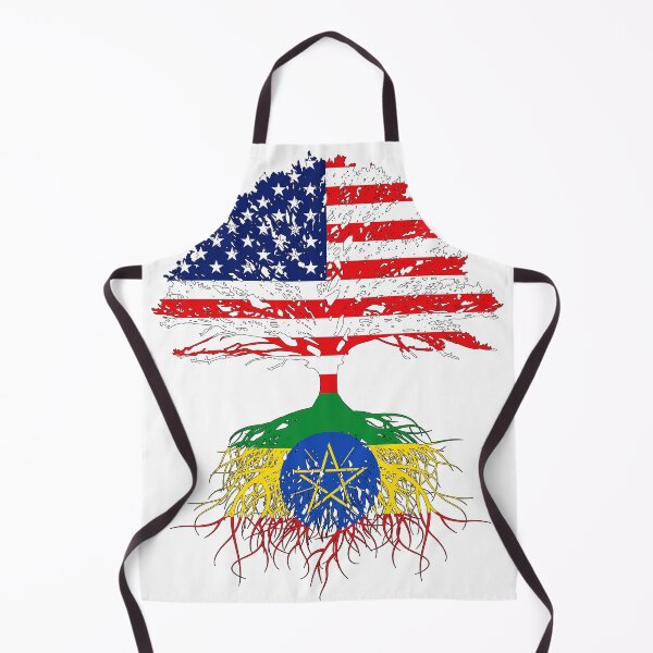 Item preview, Ethiopia Immigrant Roots | Ethiopia USA Flag | Ethiopian American | US Naturalization Christmas Birthday Ceremony Gift designed and sold by maindeals.
