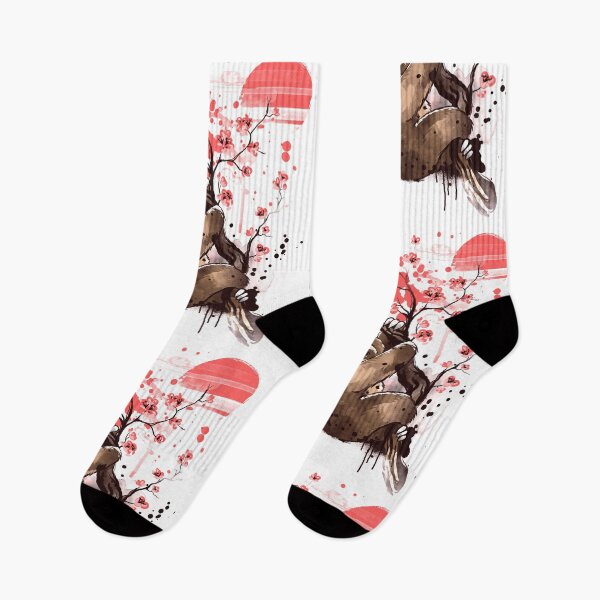 Item preview, Sakura sloth japanese art designed and sold by NemiMakeit.
