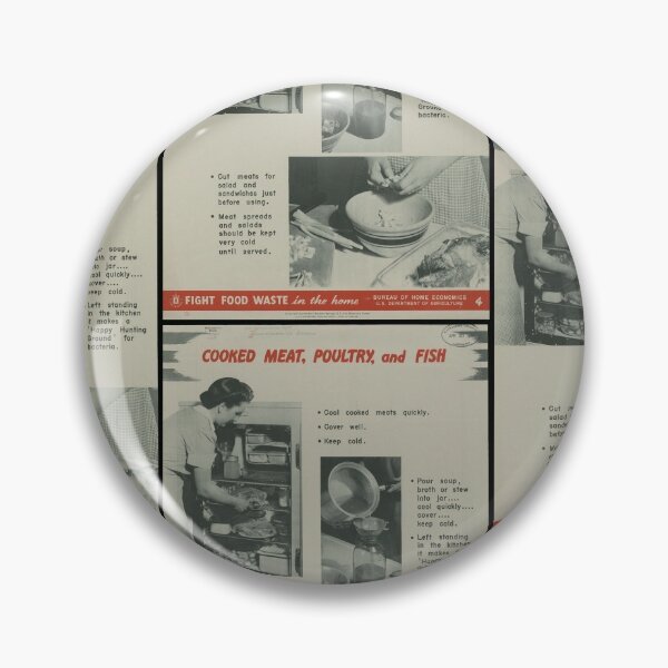 Item preview, PUBLIC MESSAGE ABOUT FIGHTING FOOD WASTE - Authentic World War 2 Poster designed and sold by Arko  Ranger.