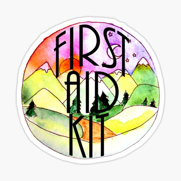 First Aid Kit Sticker
