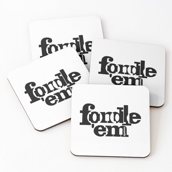 Item preview, Fondle 'Em Records Logo Black designed and sold by EbtsOby.