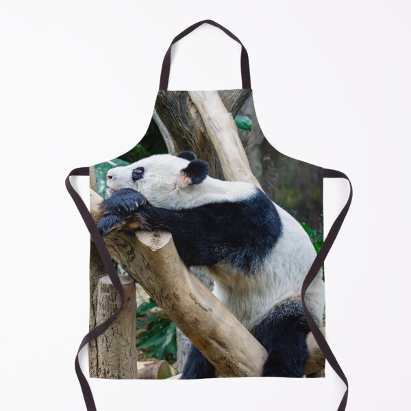 Item preview, Very bored and sleepy giant panda bear in a zoo designed and sold by Artsy Boulevard.