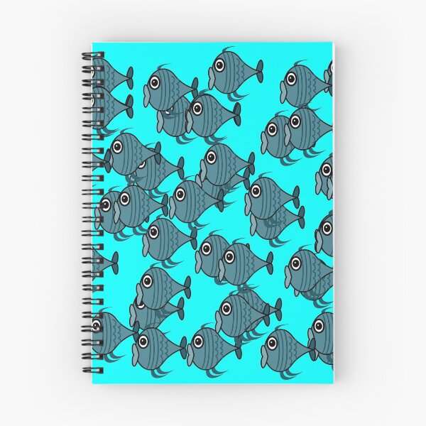 Item preview, school of blue fish designed and sold by NatesCreativity.
