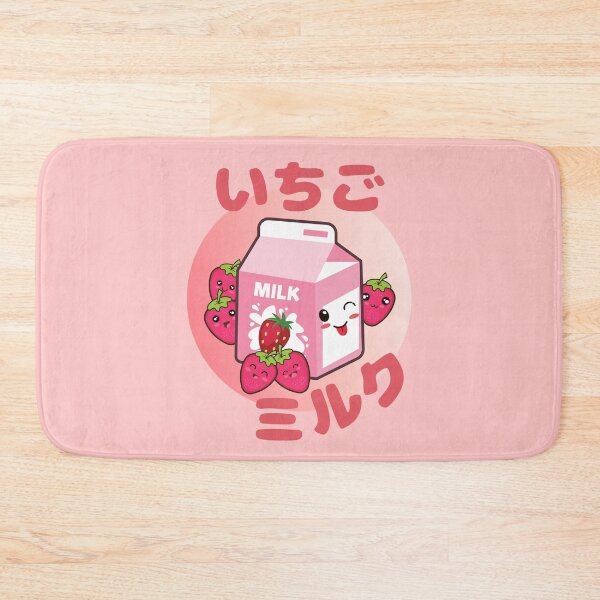 Item preview, Funny 90s Japanese Kawaii Strawberry Milk Shake Carton designed and sold by 2MdesignStore.