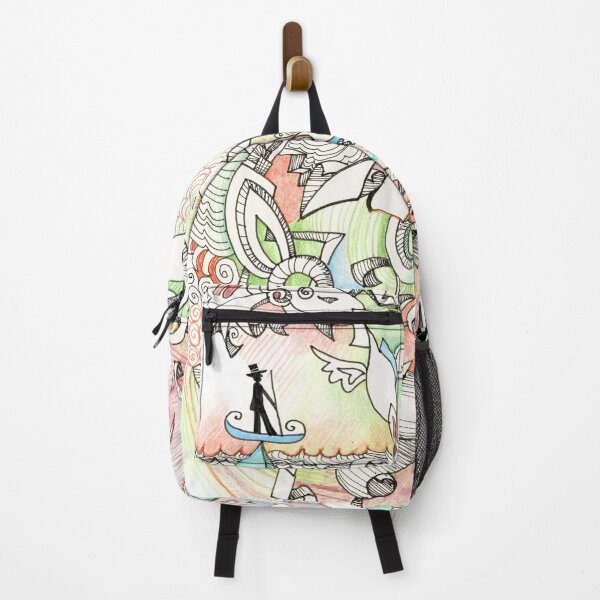 Item preview, Man and his cat climbing to great heights Doodle designed and sold by Marleen Paddy Visser.