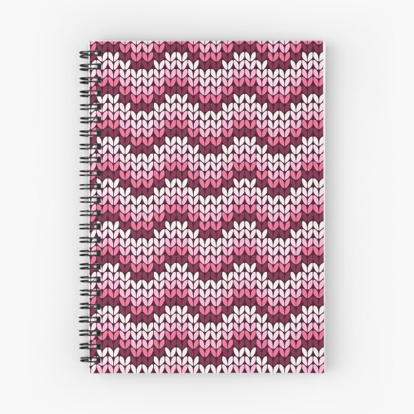 Item preview, zigzag seamless knitting pink pattern designed and sold by illucesco.
