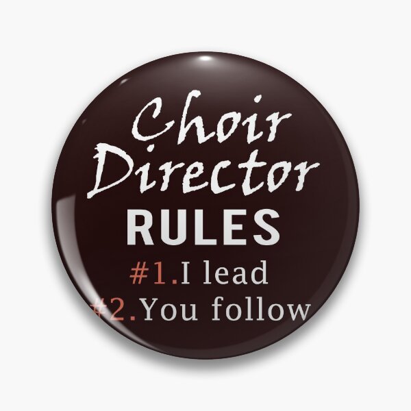 Item preview, Top Fun Choir Director Rules Gift Design designed and sold by LGamble12345.