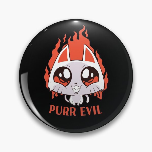 Item preview, Purr Evil Cat designed and sold by Frosty1489.