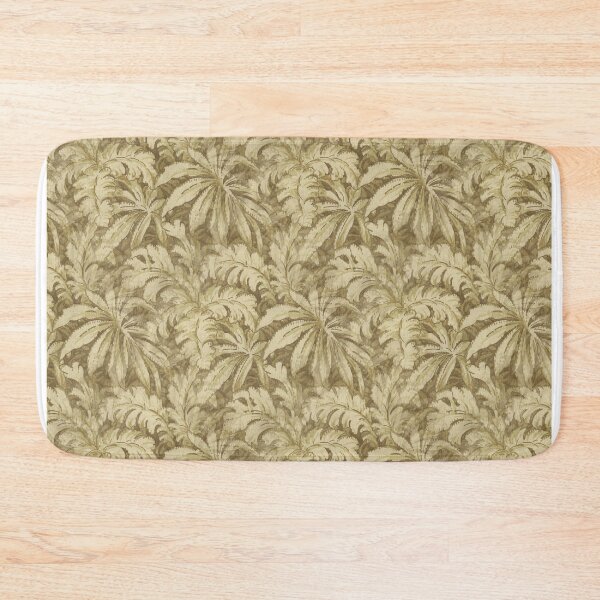 Item preview, Vintage Taupe Leaves - Antique Wallpaper Palm Leaf Design designed and sold by kmcs.