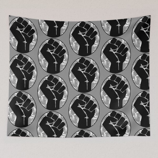 Item preview, Black Lives Matter with Background of Kneeling Figure designed and sold by itsashorething.