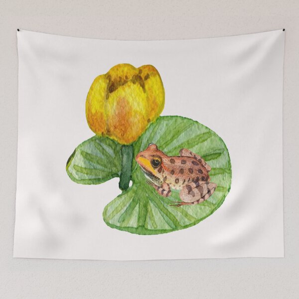 Item preview, Watercolor Frog designed and sold by virillanissa.