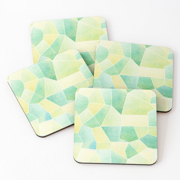 Item preview, Gradient Facets // Green designed and sold by The Wellington Boot.