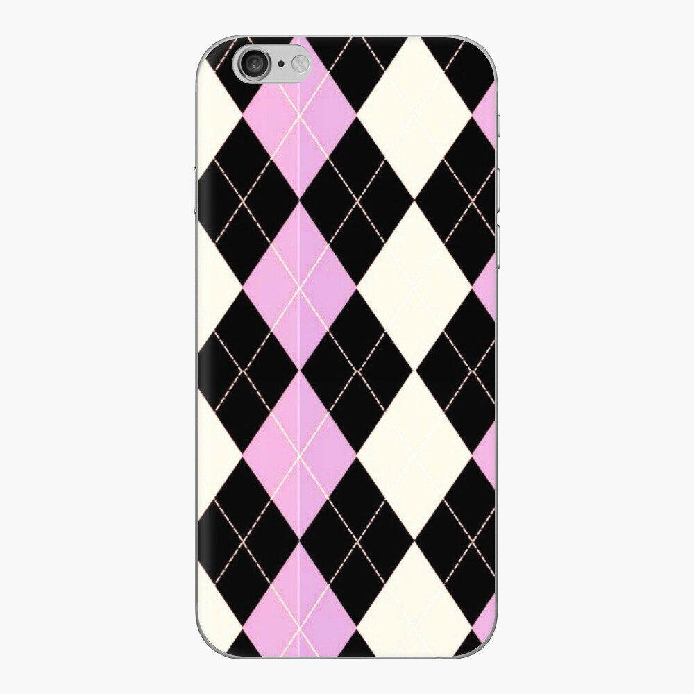 purple swirled checkered wallpaper iPad Case & Skin for Sale by itsmevilma