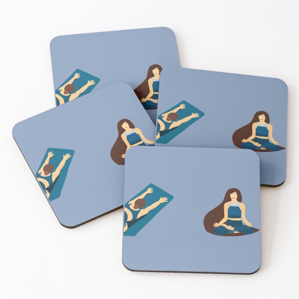 Item preview,  Yogi Set Illustrations- MINDFULNESS Collection  designed and sold by Elena González Álvarez.