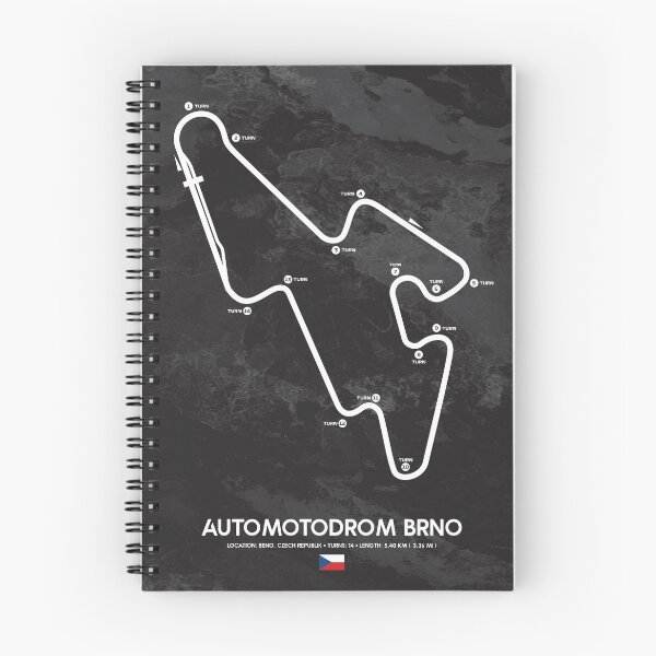 Item preview, Automotodrom Brno Grand Prix Circuit designed and sold by Tracksters.