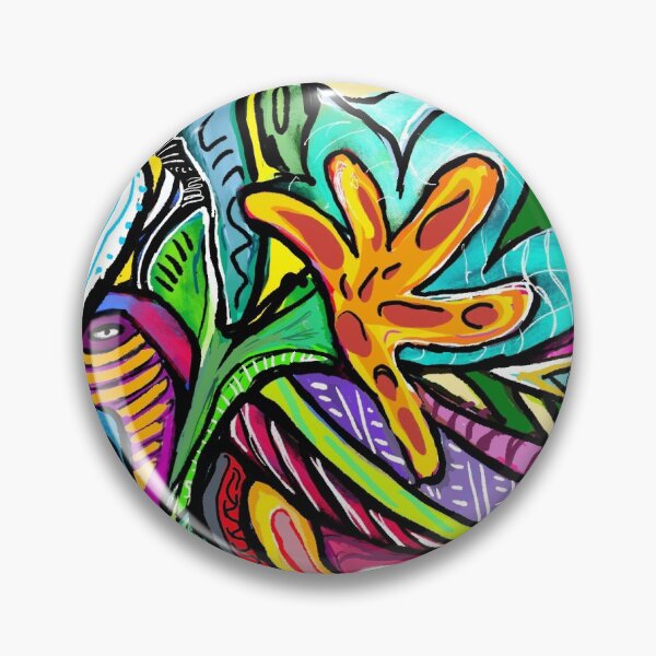 Item preview, Floral Shroom Art BY004 designed and sold by GCPsycheArt.