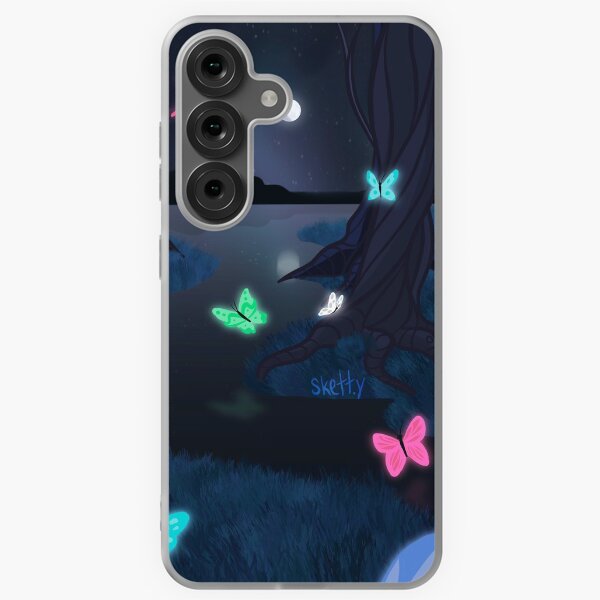 Item preview, Glowing Butterfly Forest designed and sold by jastinamor.
