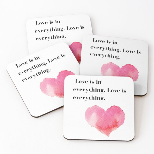 Item preview, love is everything designed and sold by ecogaiastore.